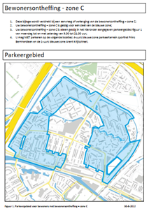 Bewonersontheffing - Zone C