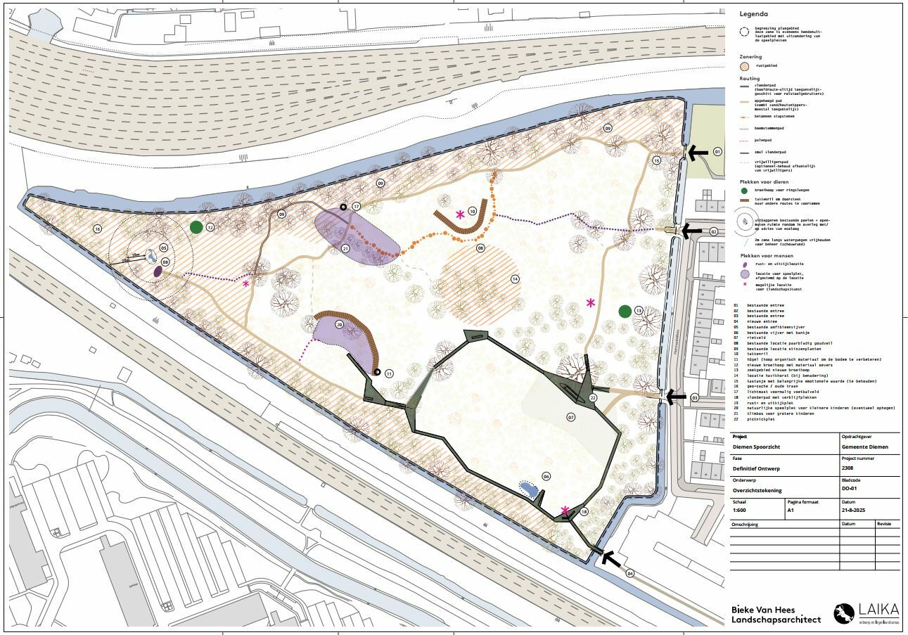 Definitief Ontwerp Natuurpark Spoorzicht